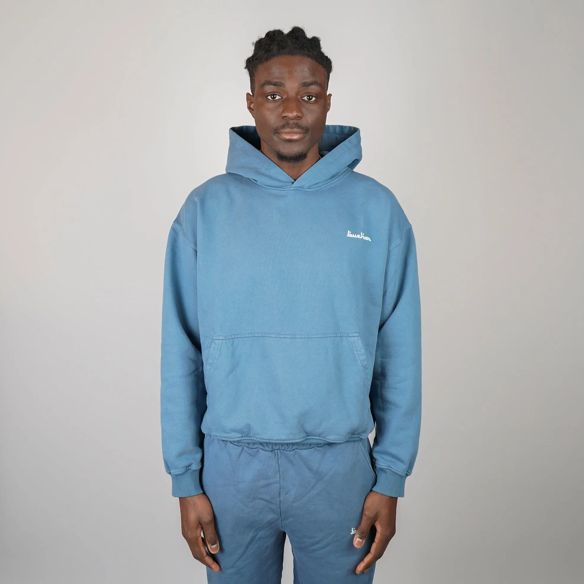 The Buchan Hoodie - Blue