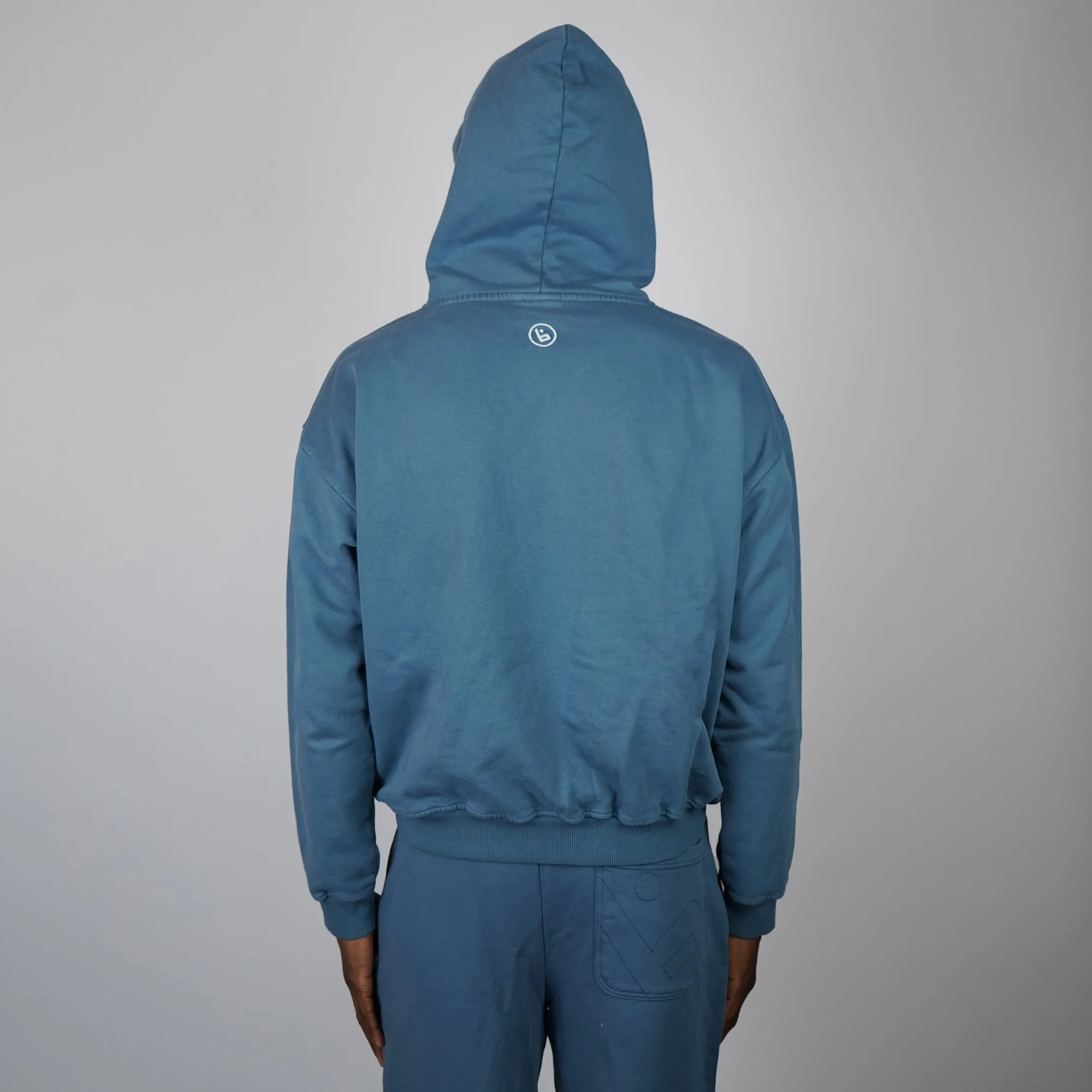 The Buchan Hoodie - Blue