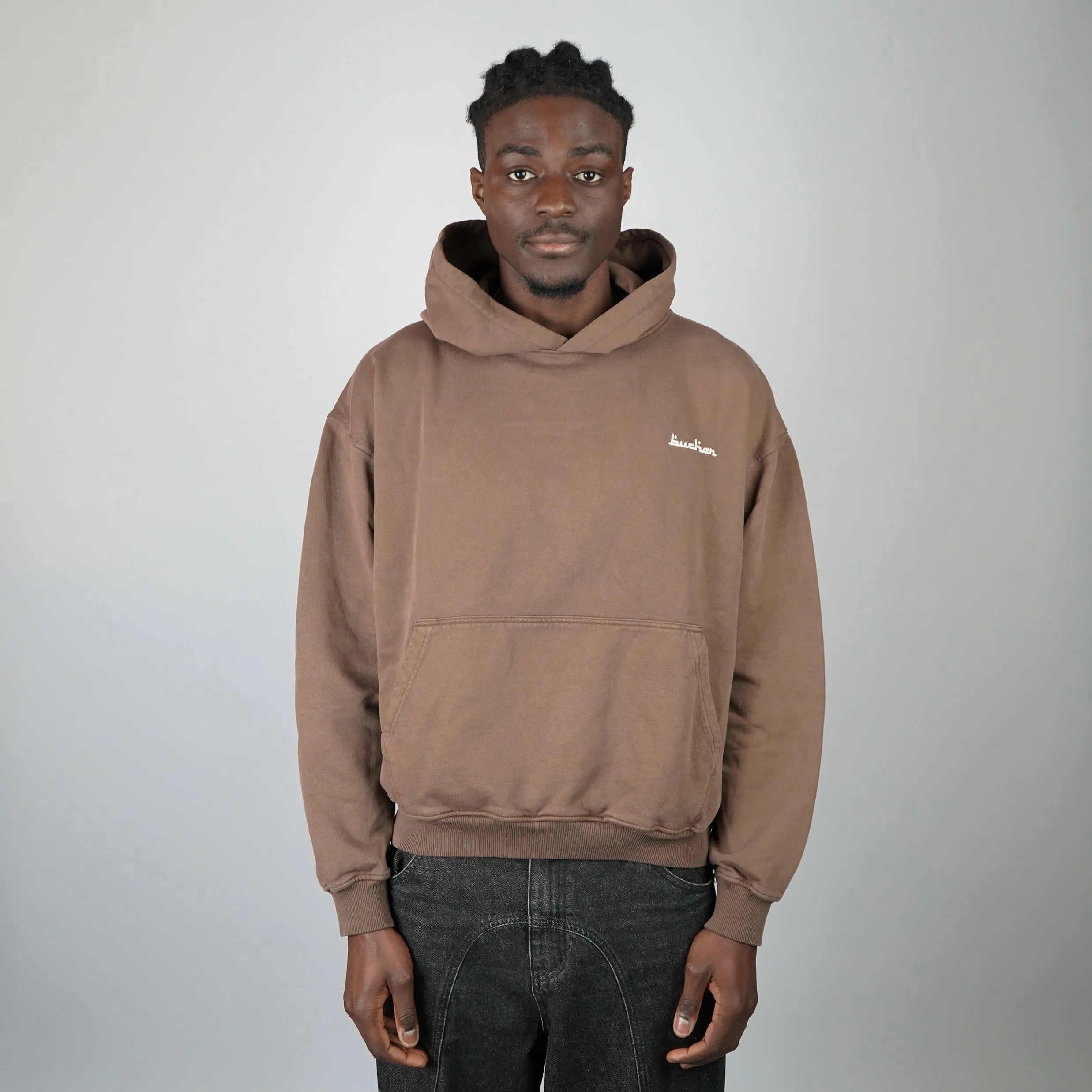 The Buchan Hoodie - Brown