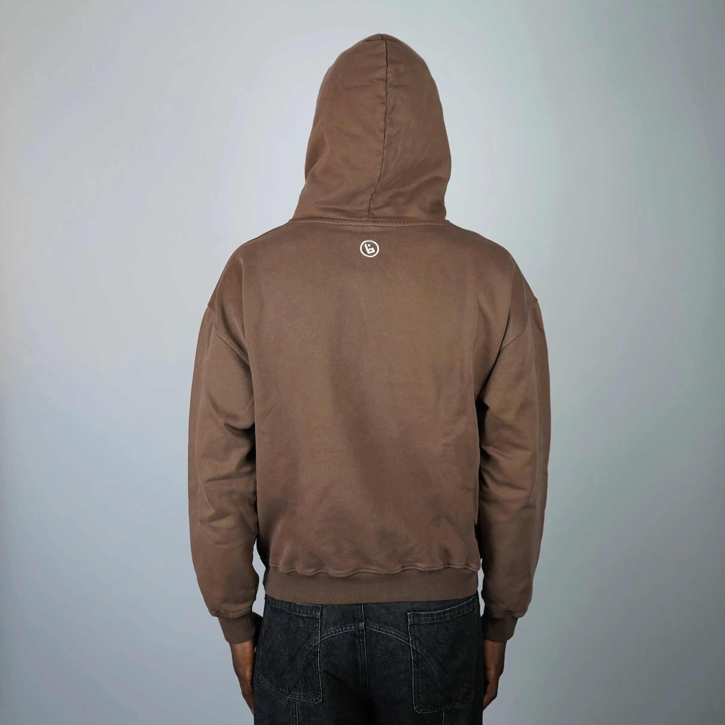 The Buchan Hoodie - Brown