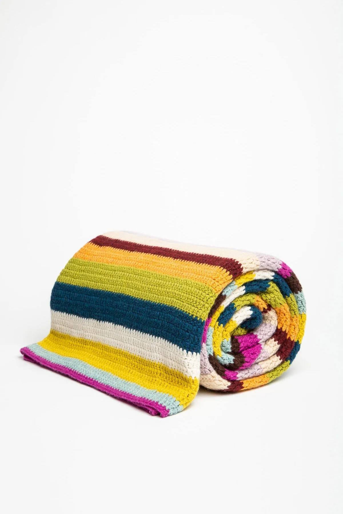 THE ELDER STATESMAN | BUSY STRIPE BLANKET