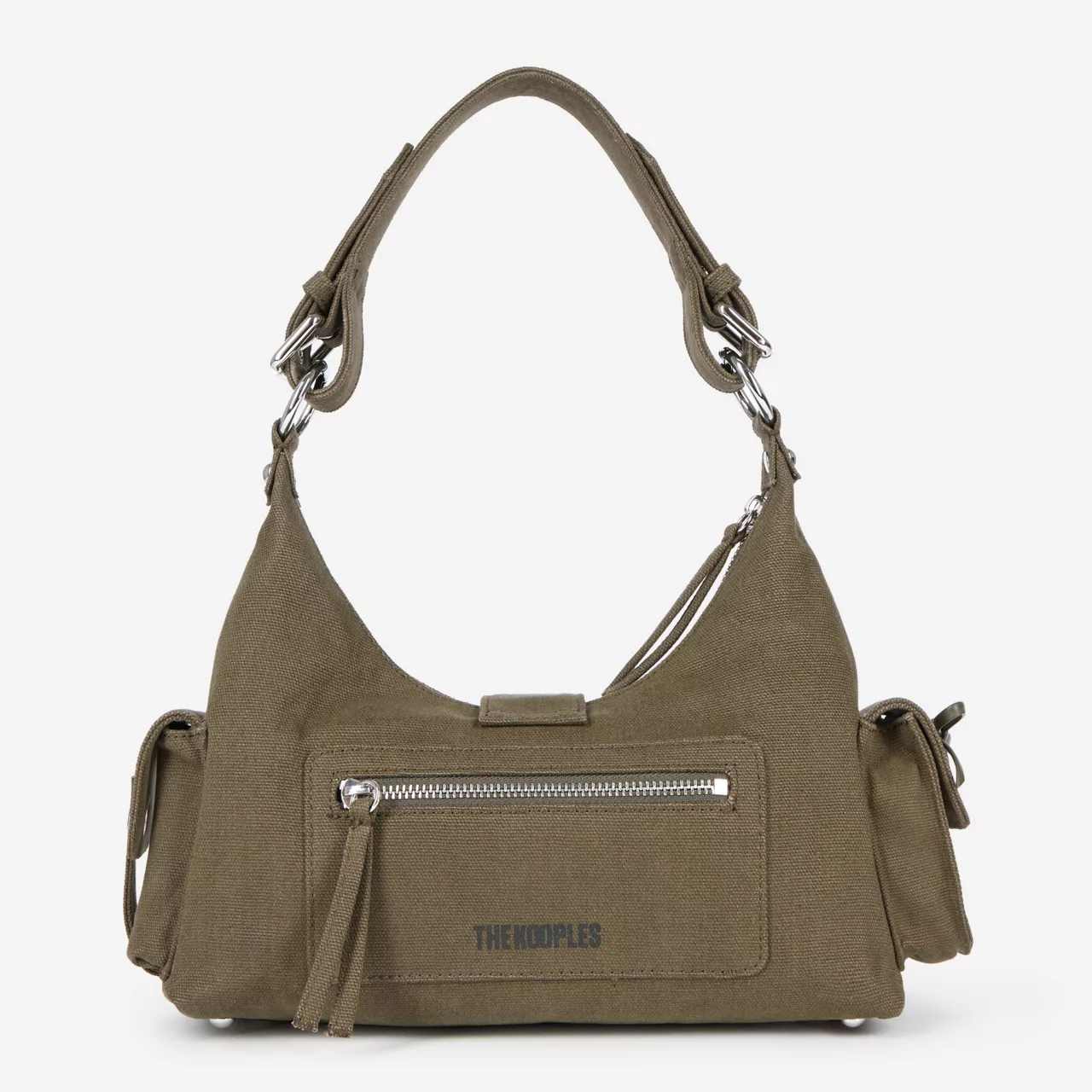 THE KOOPLES Canvas Shoulder Bag - KAK01