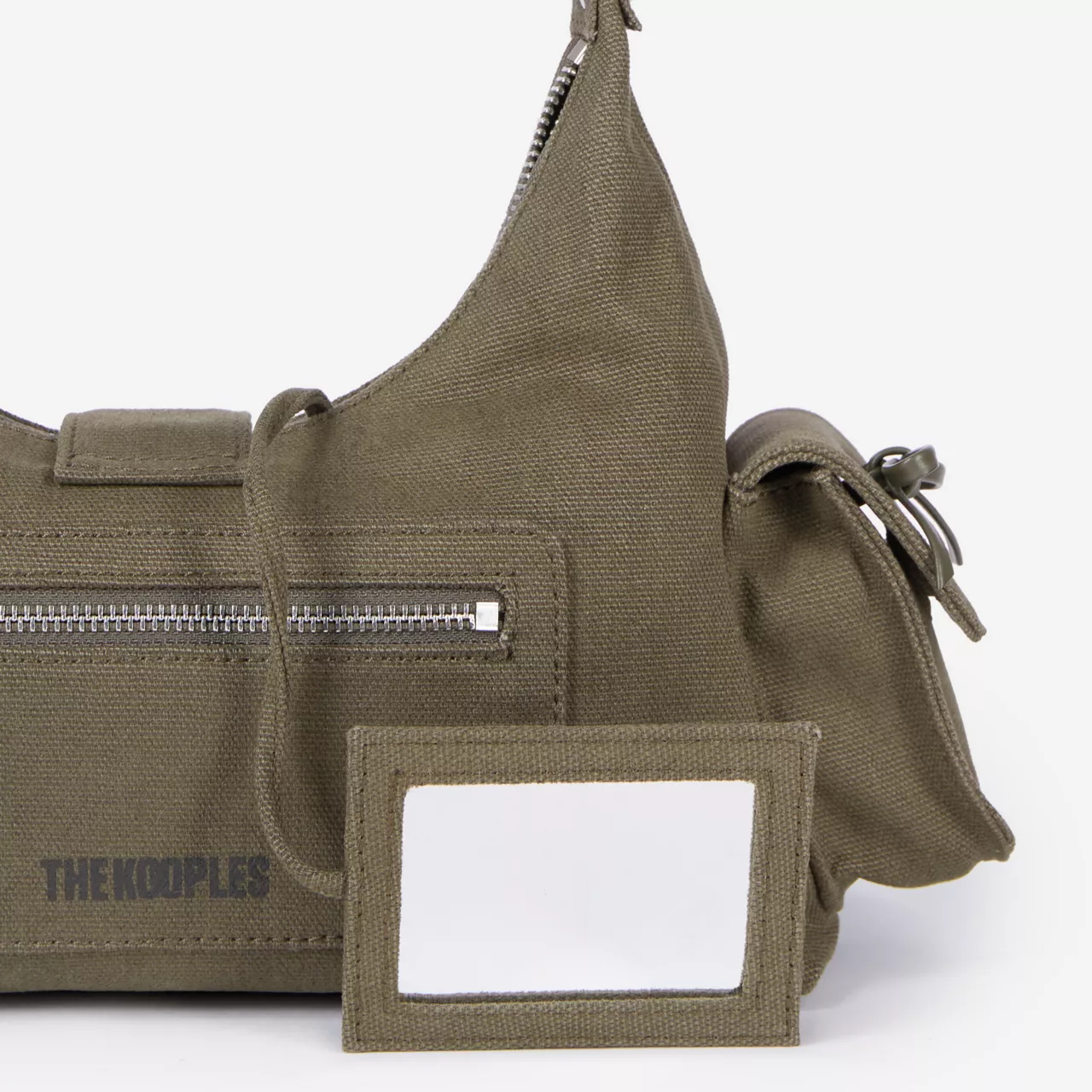 THE KOOPLES Canvas Shoulder Bag - KAK01