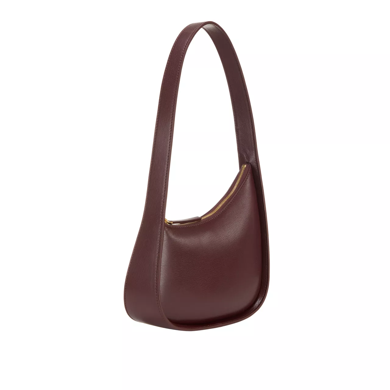 THE ROW Half Moon Shoulder Bag - Raisin