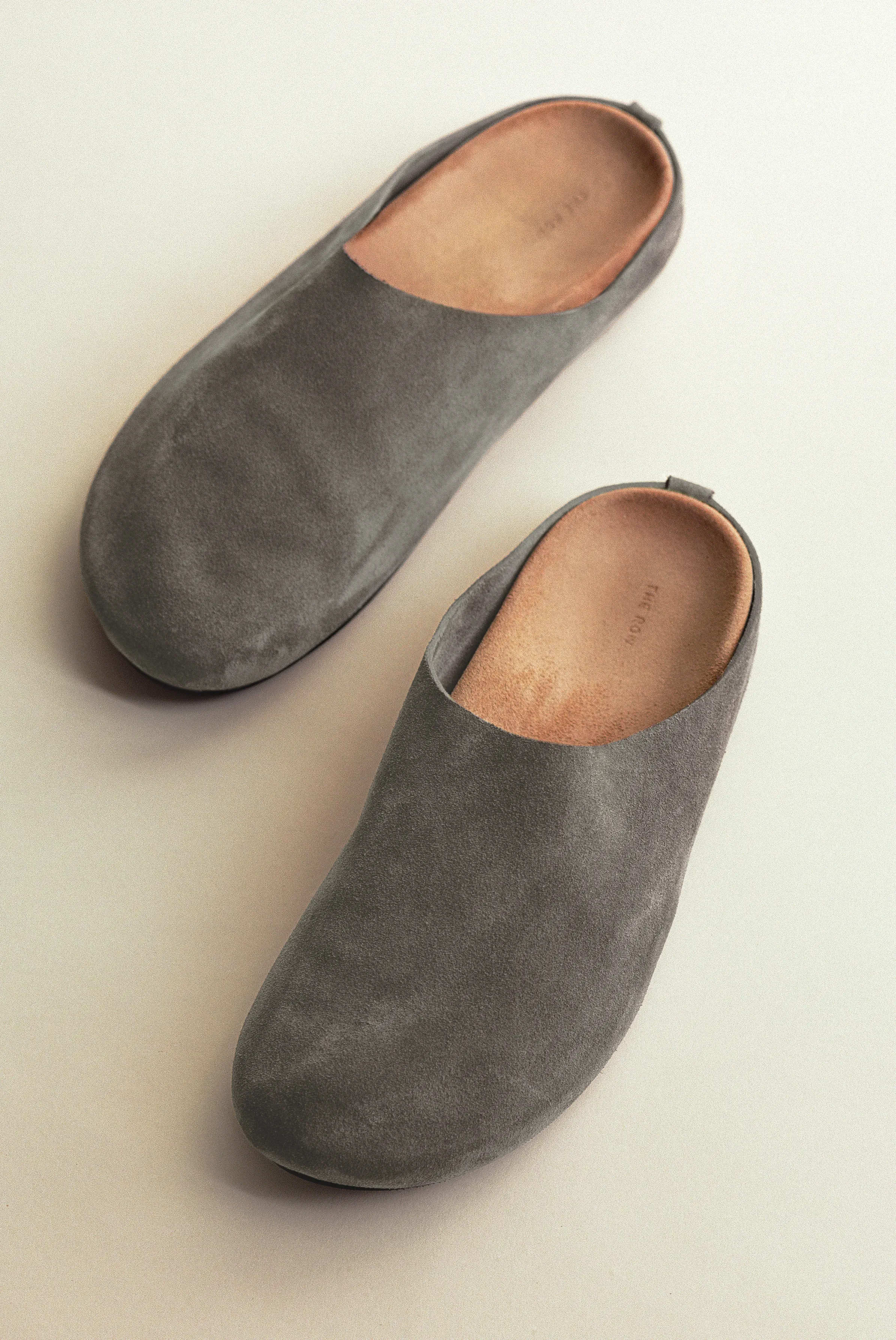 The Row Hugo Suede Mules