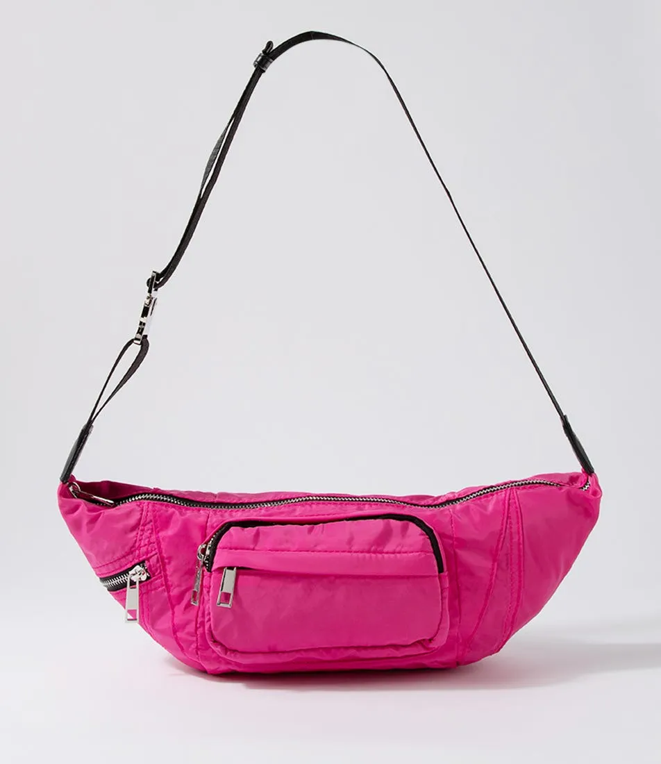 THERAPY Sweat X Ella May Ding Pink Nylon Crossbody Bag