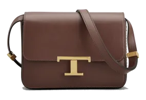 TODS dames  TODS T TIMELESS CROSSBODY BAG BROWN