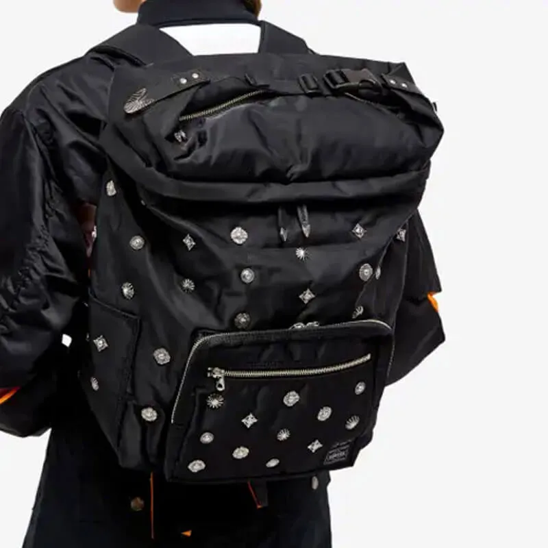 TOGA x PORTER Embellished Backpack - Black