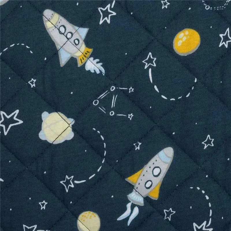 Trend Lab - Fitted Cotton Jersey Playard Sheet, Rockets