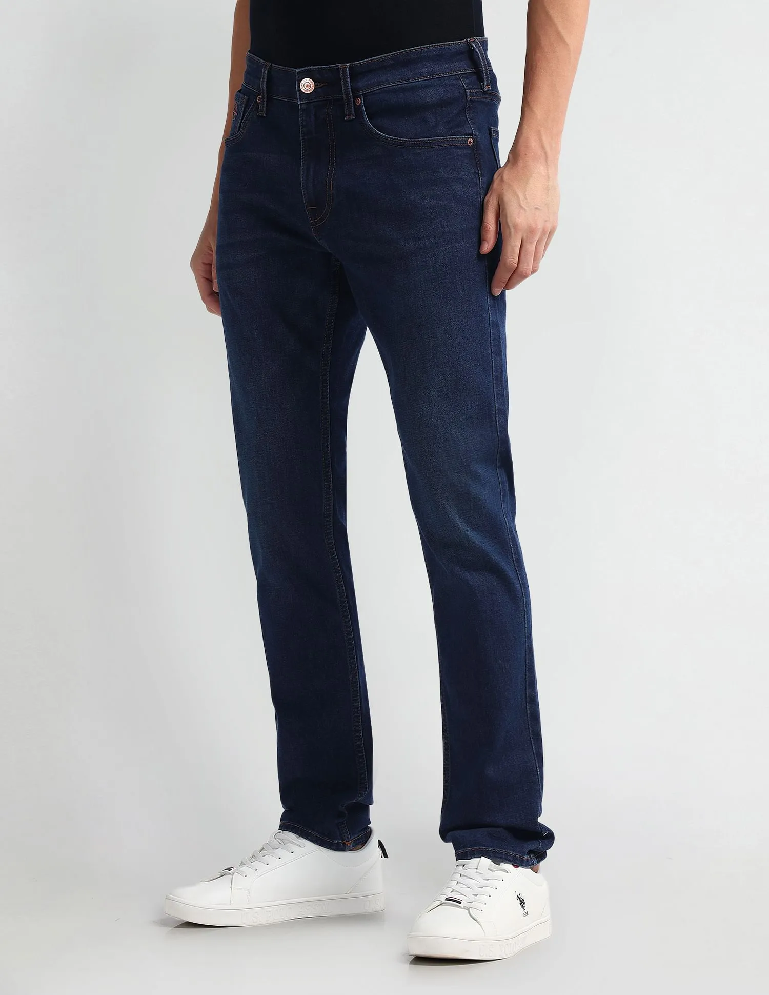 U.S. Polo Assn. Denim Co. Brandon Slim Tapered Fit Blue Jeans