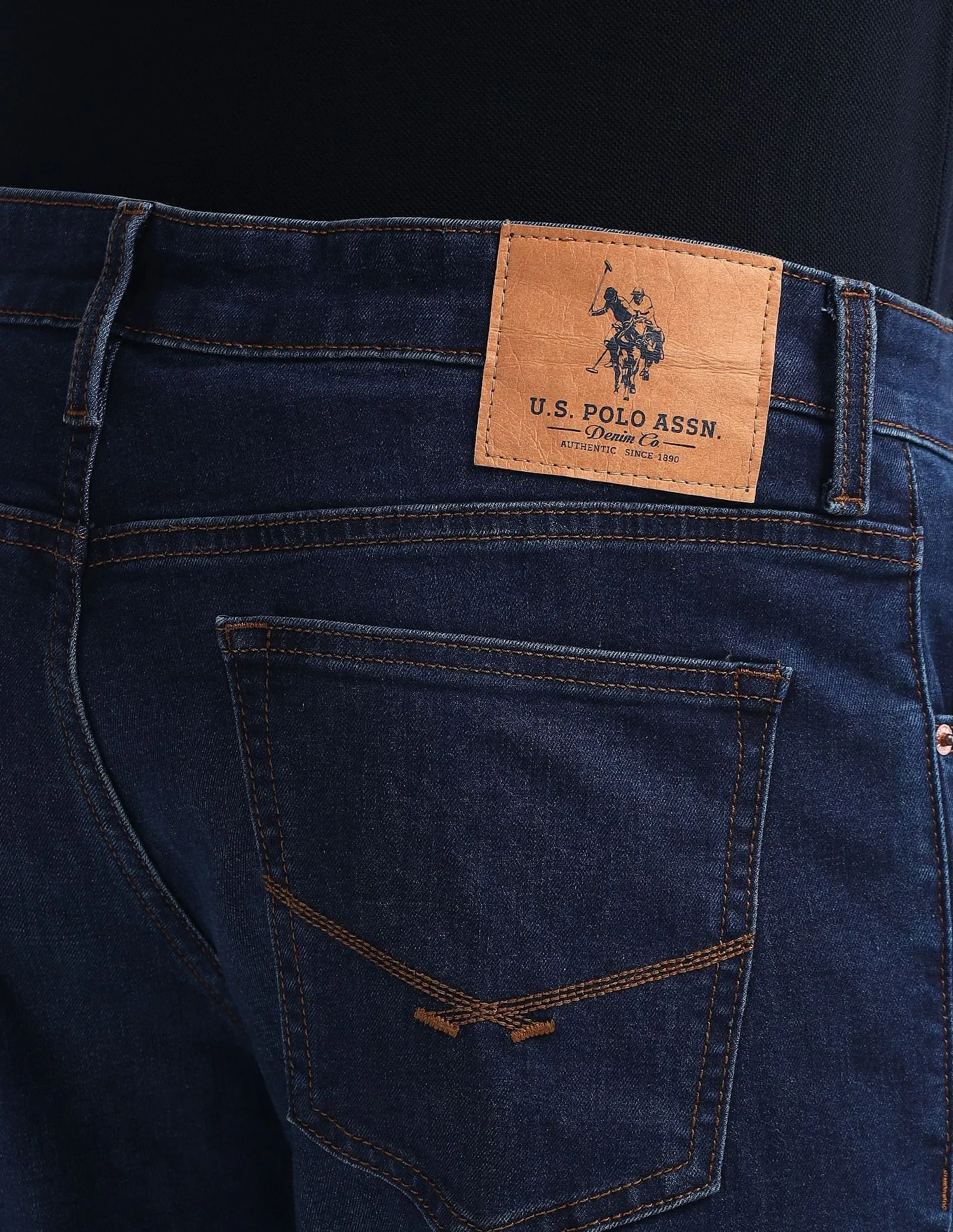 U.S. Polo Assn. Denim Co. Brandon Slim Tapered Fit Blue Jeans