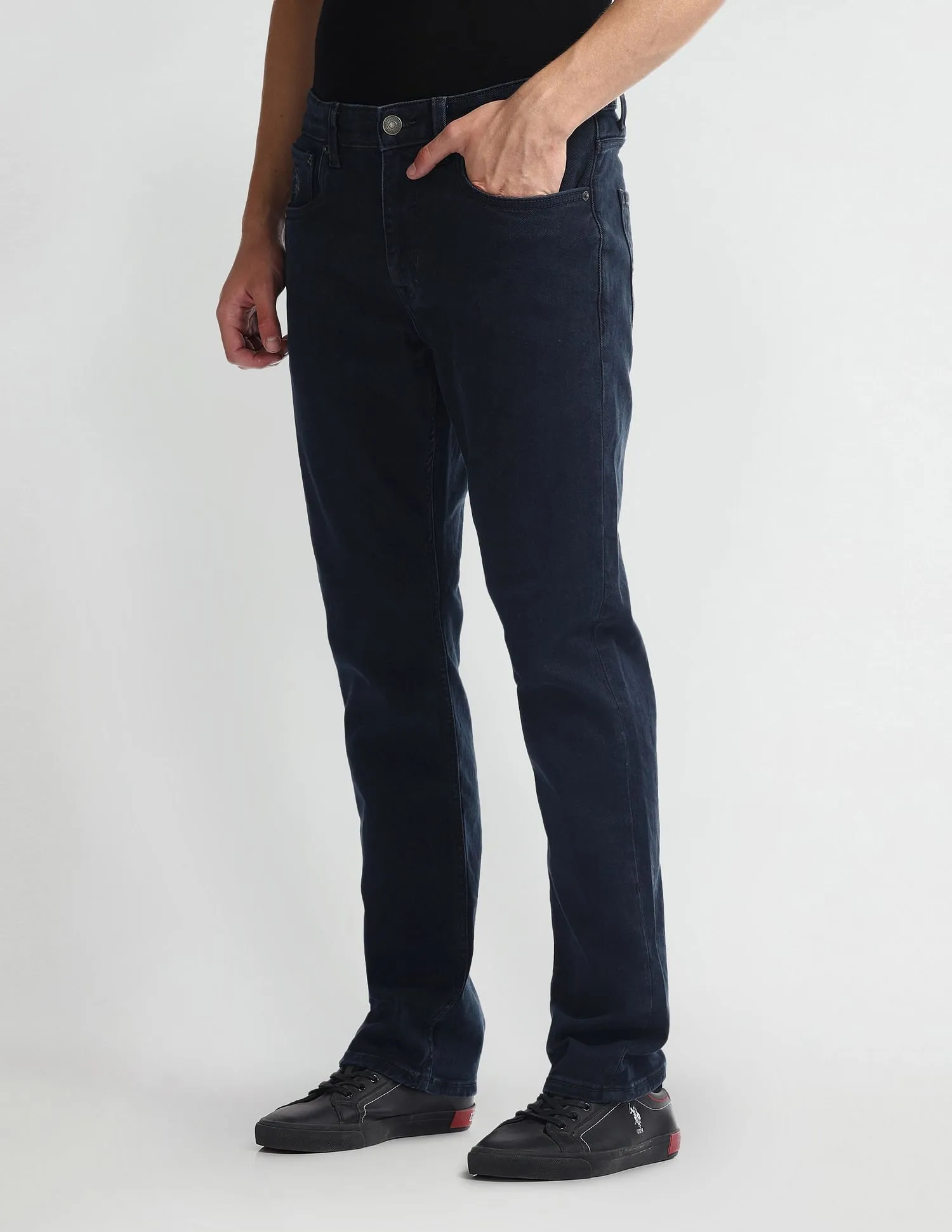 U.S. Polo Assn. Denim Co. Harold Slim Straight Fit Blue Jeans