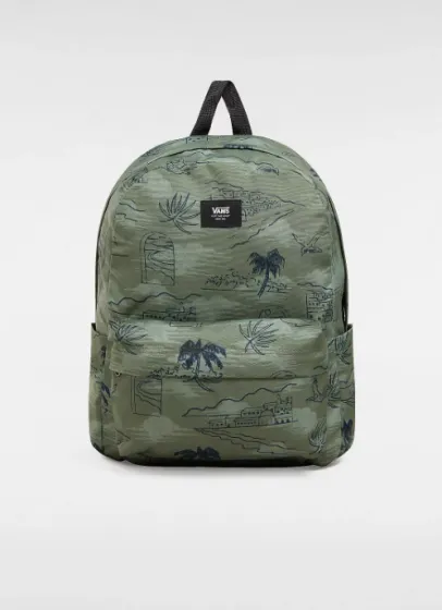 Vans Old Skool Mens Backpack - Olivine