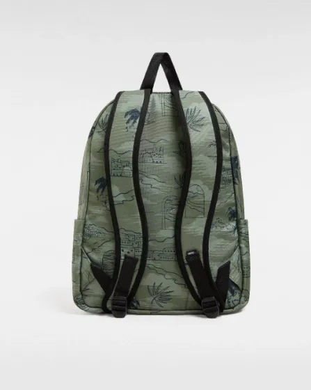 Vans Old Skool Mens Backpack - Olivine