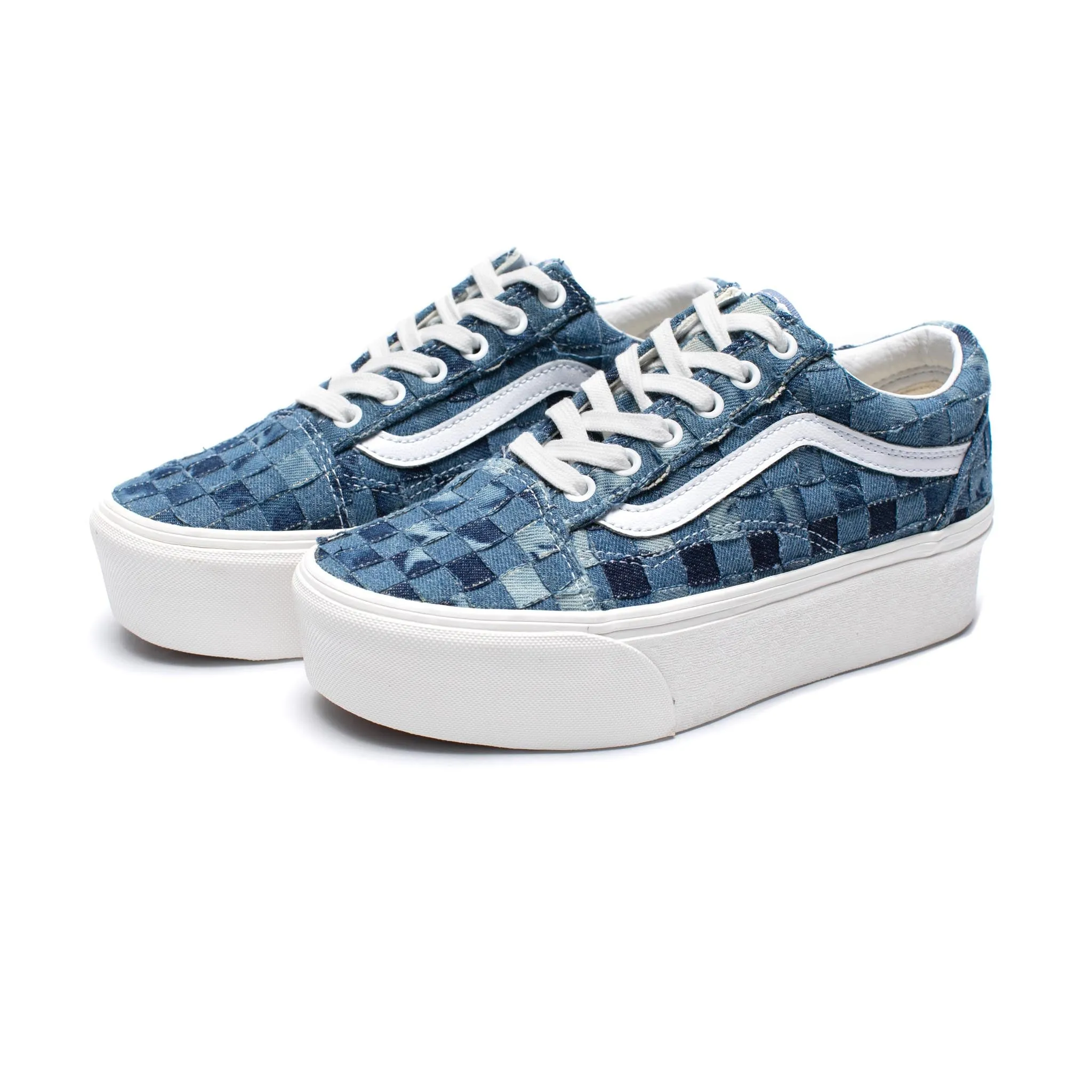 Vans Old Skool Stackform Denim Floral