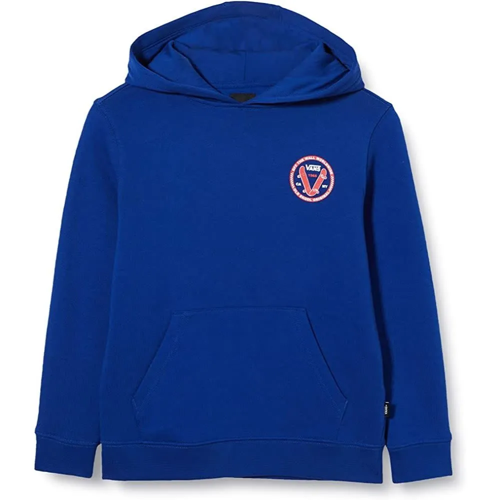 Vans Old Skool V Boys Hoodie - Blue Sodalite