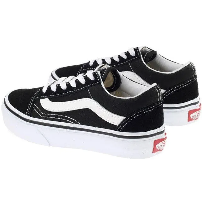 Vans Trainers Kids Old Skool Black White