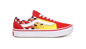 Vans Uy Comfycush Old Skool (Flame) Kids