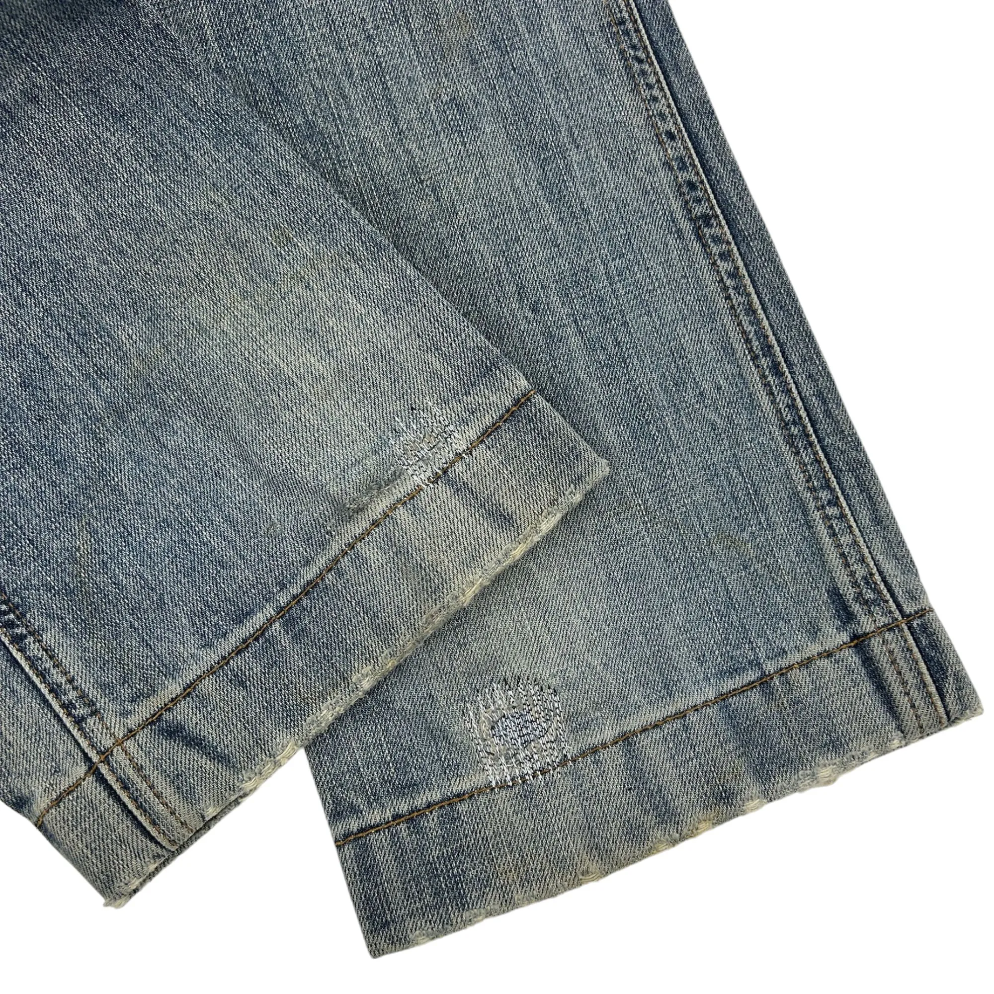 Vintage Dolce & Gabbana Distressed Denim Jeans Size W27 | Second Wave Vintage