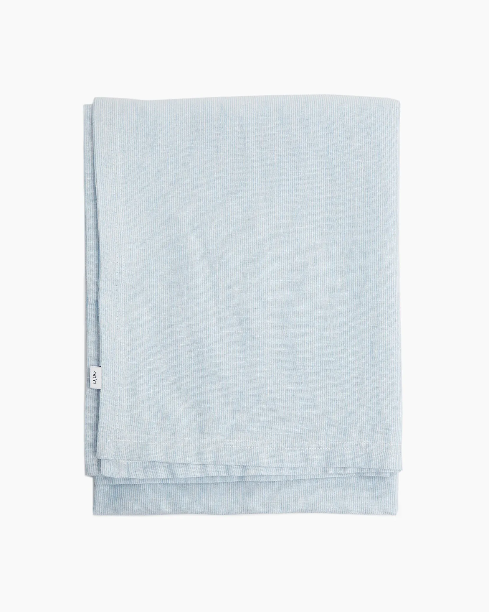 Water Resistant Linen Beach Blanket | Blue Dust