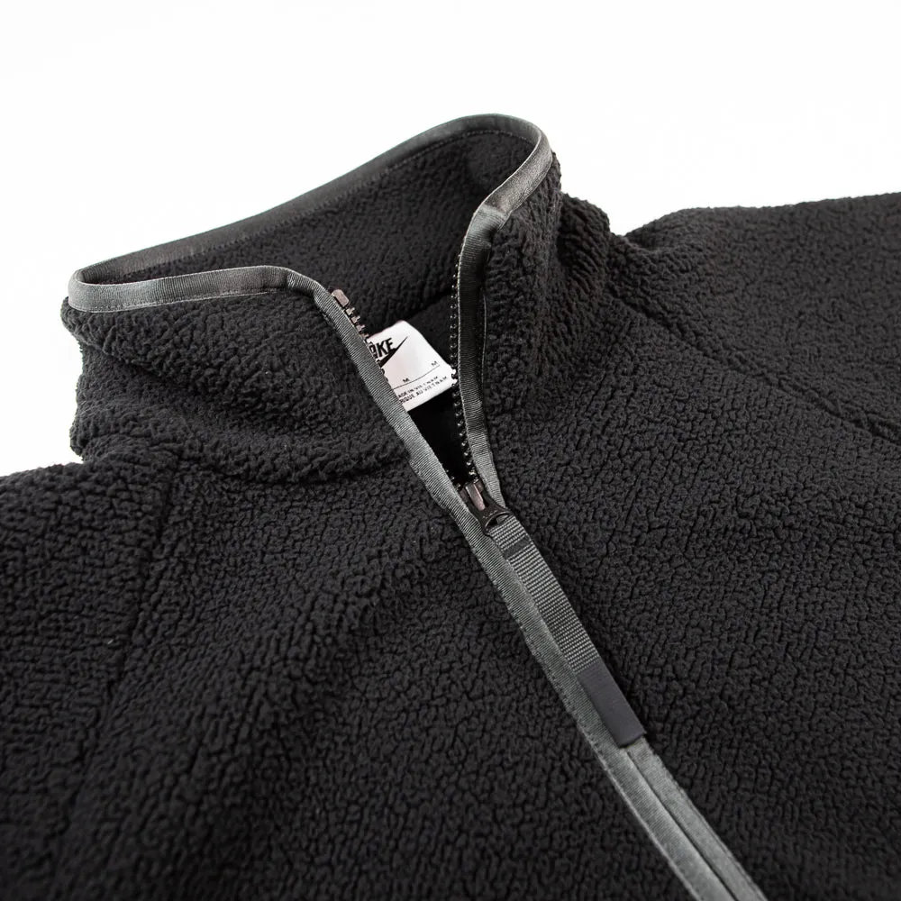 Wmns NSW High-Pile Fleece Jacket (Black/Anthracite)