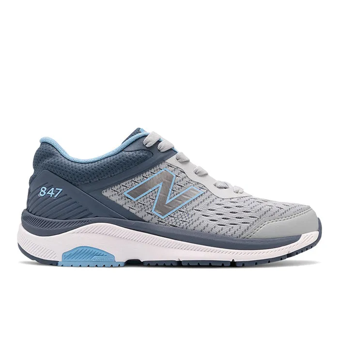 Womens New Balance 847v4 Light Aluminum With Vintage I