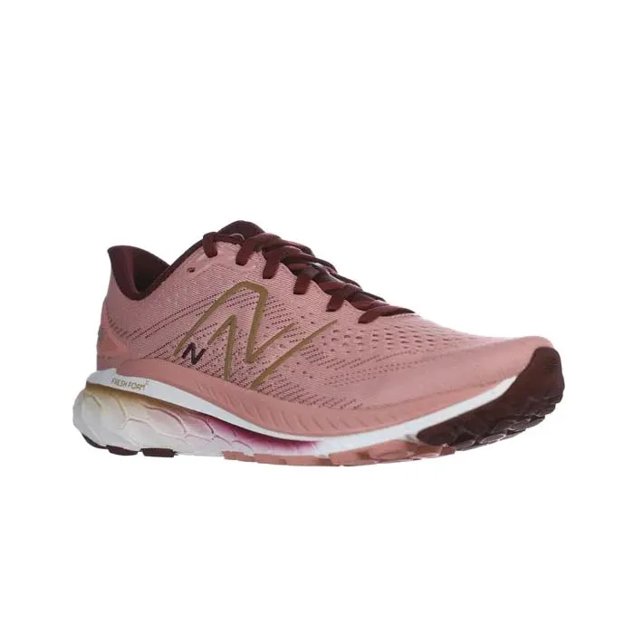 Womens New Balance Fresh Foam 860v13 in Pink Moon/ Nb Burgundy