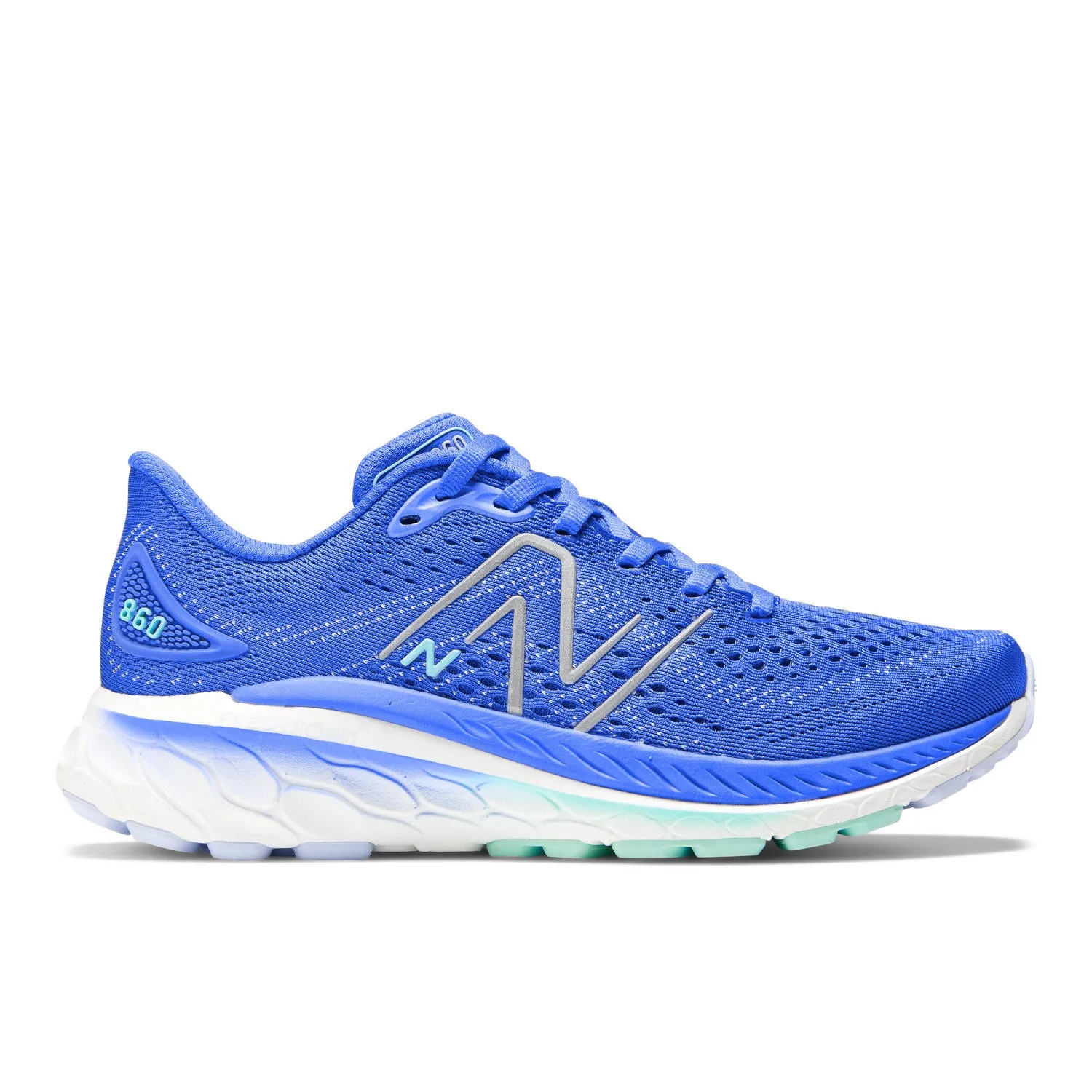 Women's New Balance Fresh Foam X 860v13 Color: Bright Lapis with Bright Mint and Starlight