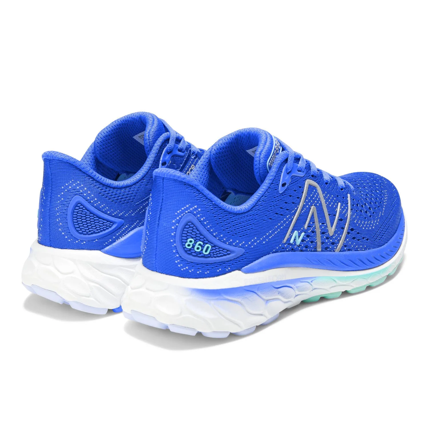 Women's New Balance Fresh Foam X 860v13 Color: Bright Lapis with Bright Mint and Starlight