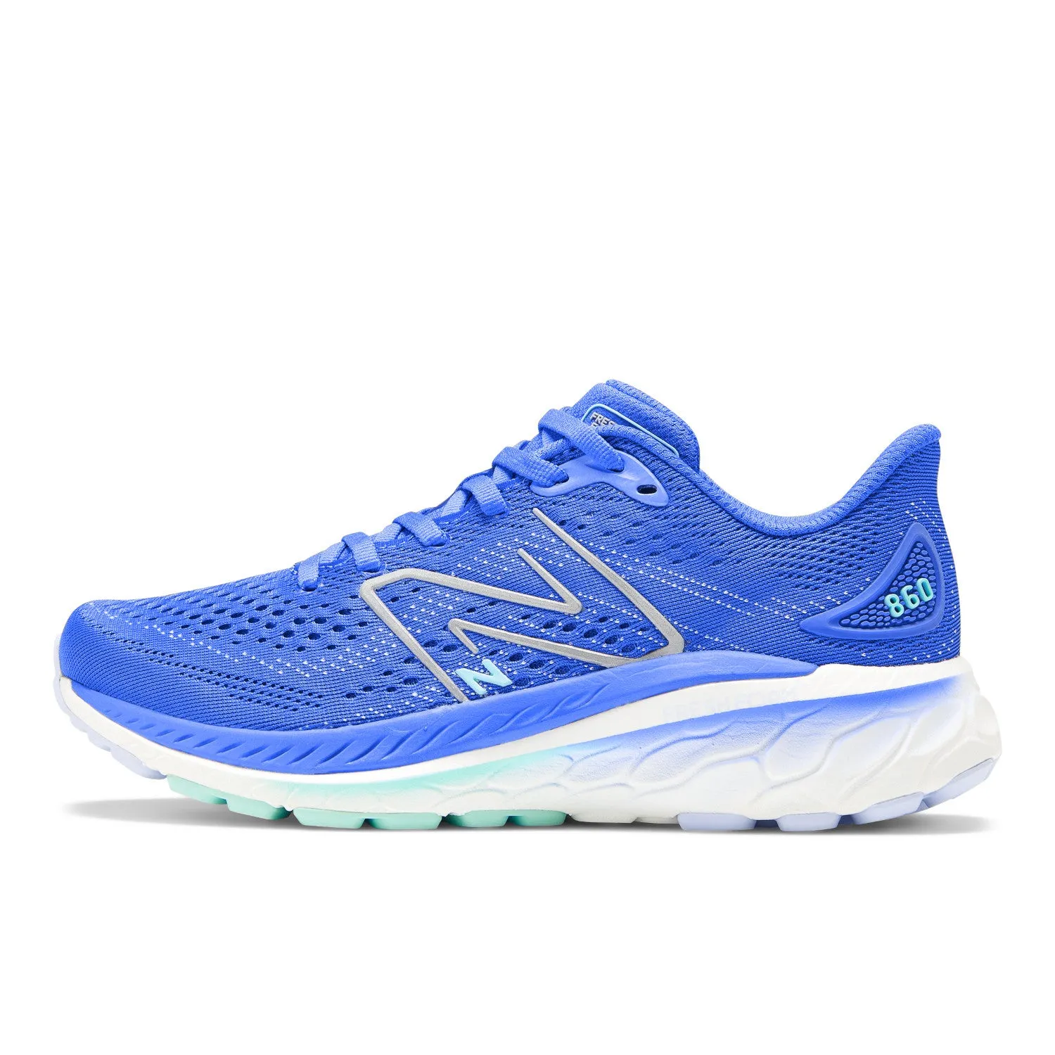 Women's New Balance Fresh Foam X 860v13 Color: Bright Lapis with Bright Mint and Starlight