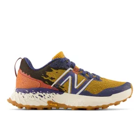 Women's New Balance Fresh Foam X Hierro v7 Color: Golden Hour with Moon Shadow & Red Clay