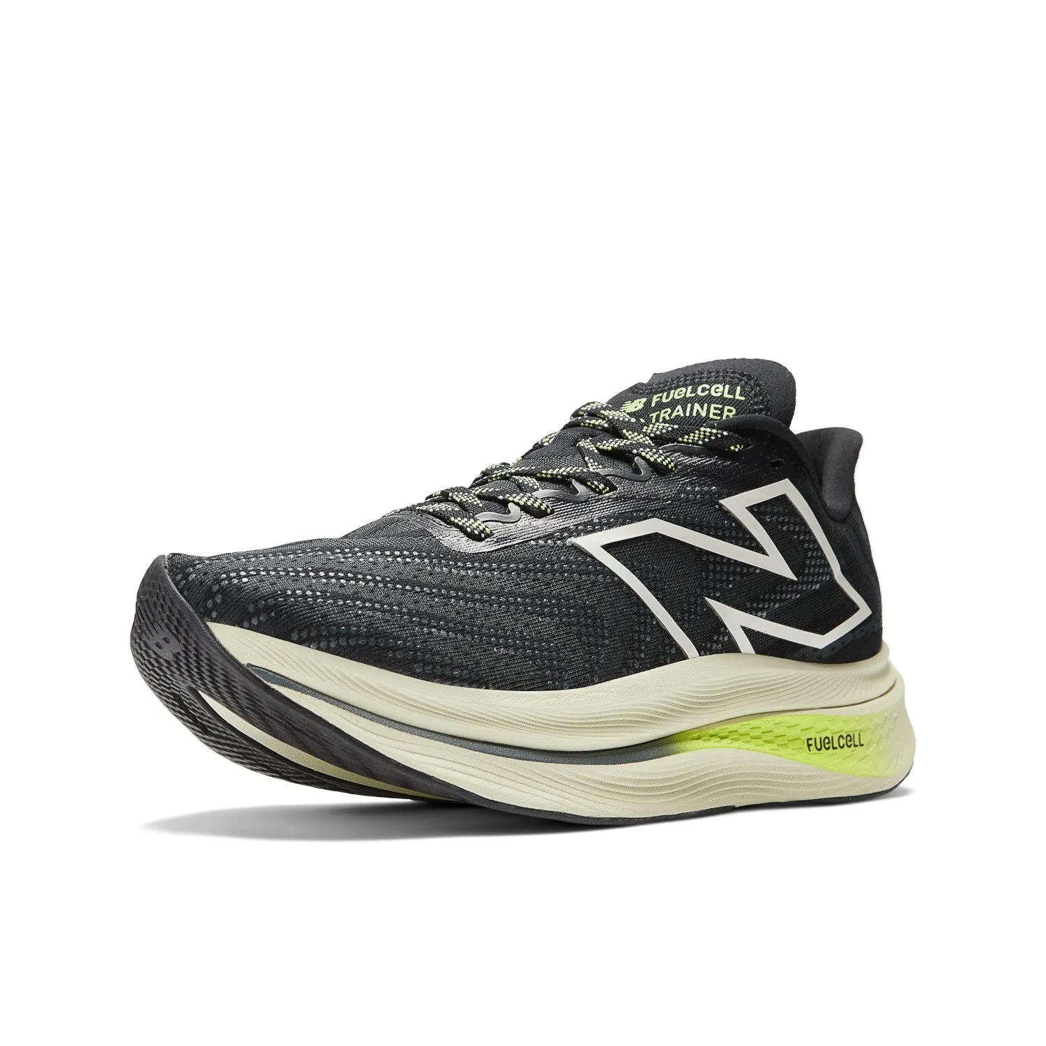 Women's New Balance FuelCell SuperComp Trainer v2 Color: Black with Thirty Watt