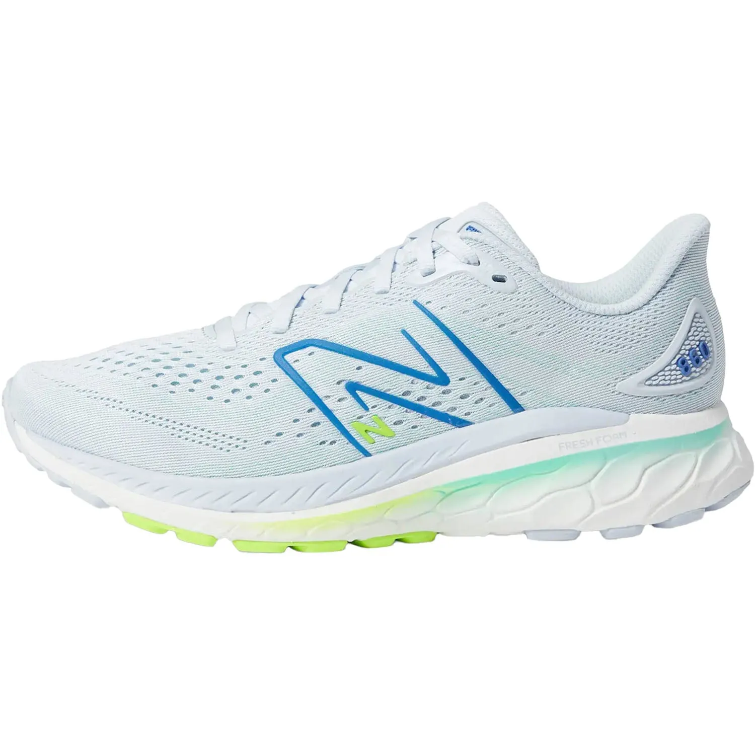 Women's New Balance W860G13 Fresh Foam X Starlight/Pixel Green/Bright Lapis Mesh