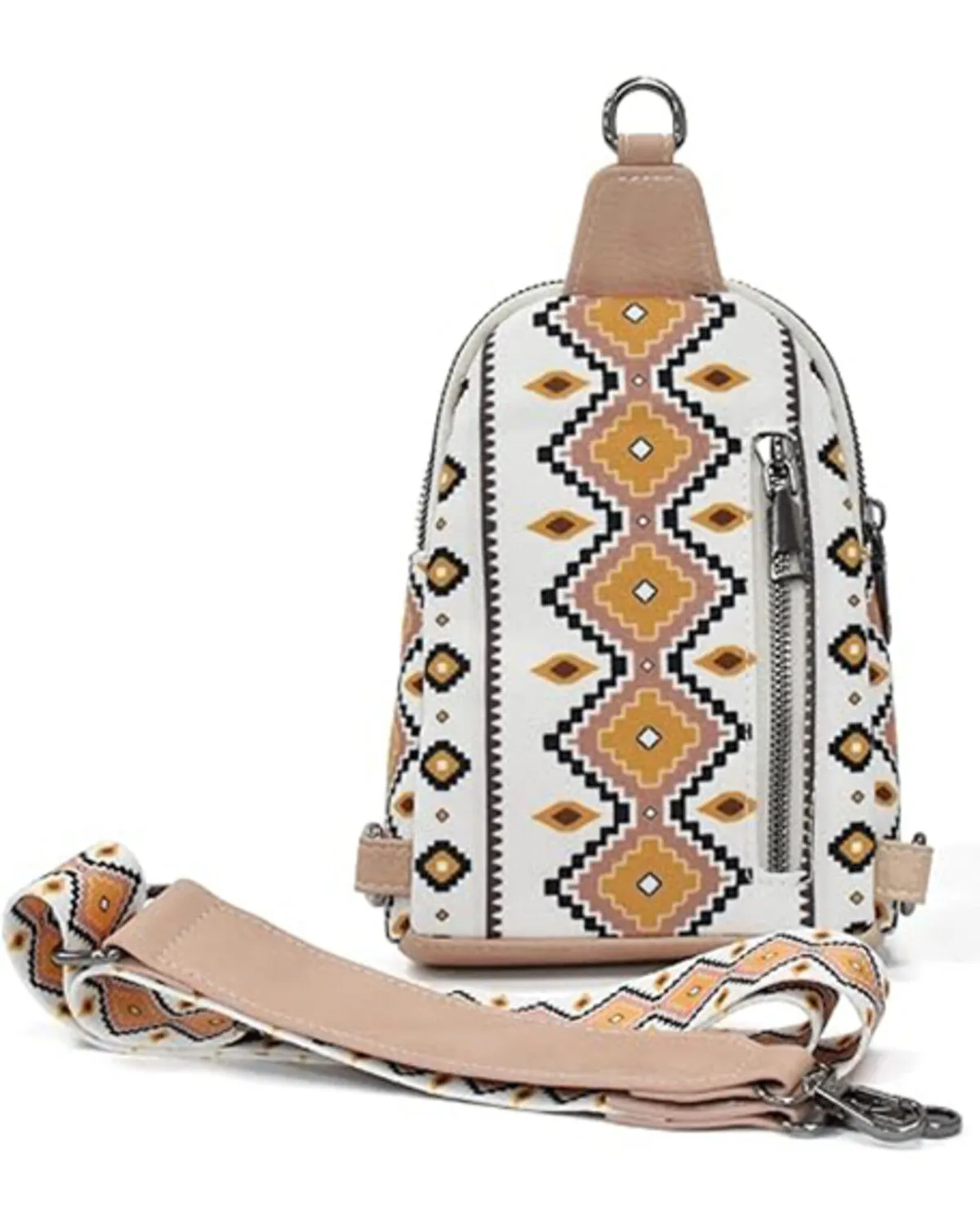 Wrangler Women's Southwestern Print Sling Crossbody Bag