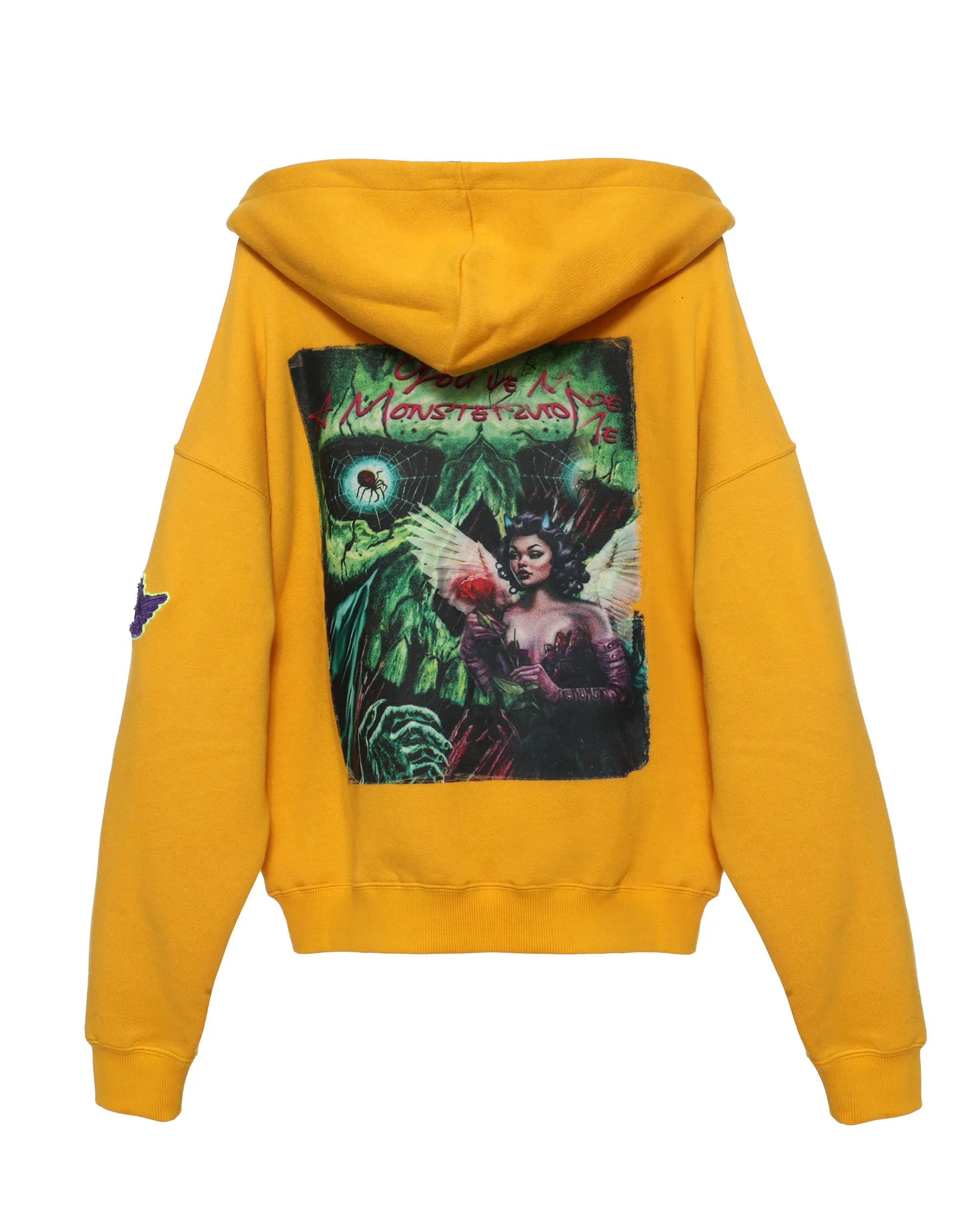 Yellow Made In Heaven But Racer Hoodie