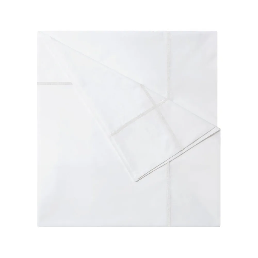 Yves Delorme Athena Duvet Cover Blanc